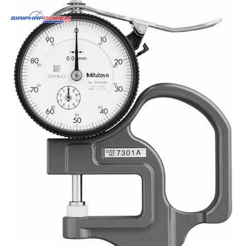 Đồng hồ đo độ dày Mitutoyo 7301A 0-10mmx0.01 6 Đồng hồ đo độ dày Mitutoyo 7301A 0-10mmx0.01