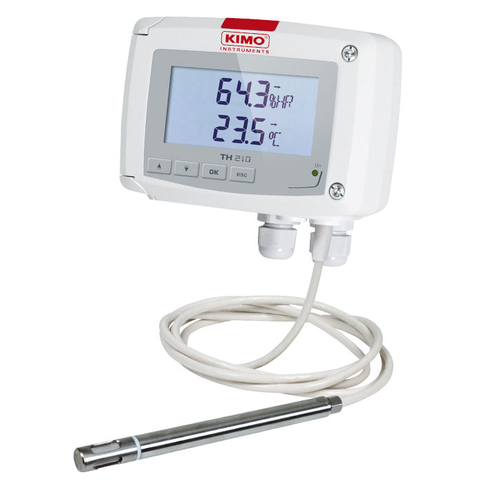 Máy đo nhiệt độ độ ẩm KIMO TH210 12 KIMO TH210