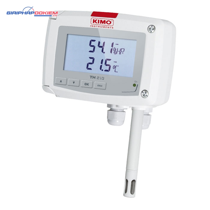 Máy đo nhiệt độ độ ẩm KIMO TH210 7 Máy đo nhiệt độ độ ẩm KIMO TH210 - Ảnh 3