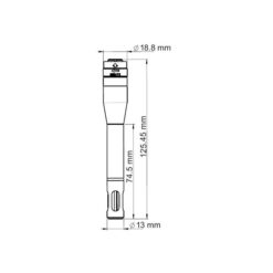 Đầu đo nhiệt độ độ ẩm KIMO SHSI 11 016 kimo hygrosonde zum direktanschluss fuer c310 shsi 2