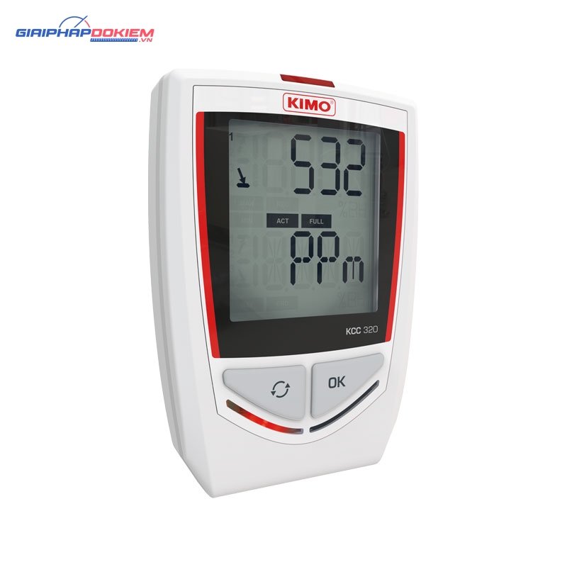 Thiết bị ghi nhiệt độ, độ ẩm, áp suất khí quyển, khí CO2 KIMO KCC320 6 Thiết bị ghi nhiệt độ, độ ẩm, áp suất khí quyển, khí CO2 KIMO KCC320 - Ảnh 2