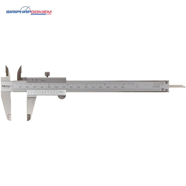 Thước cặp cơ khí Mitutoyo 530-104 0-150mm/6" x 0.05 9 Thước cặp cơ khí Mitutoyo 530-104 0-150mm/6" x 0.05