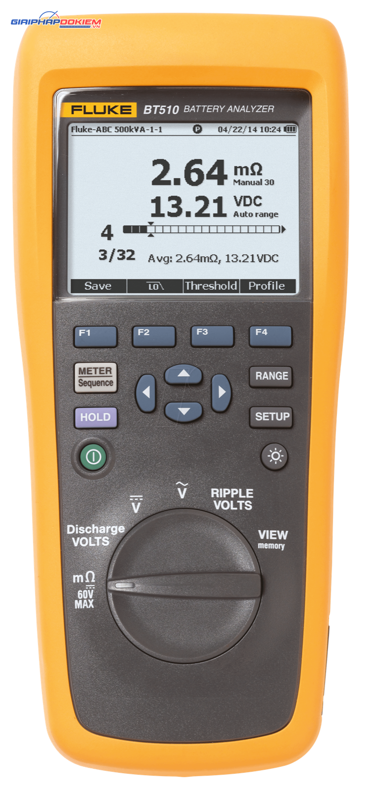 Thiết bị phân tích ắc quy Fluke BT510 16 Thiết bị phân tích ắc quy Fluke BT510 - Ảnh 8
