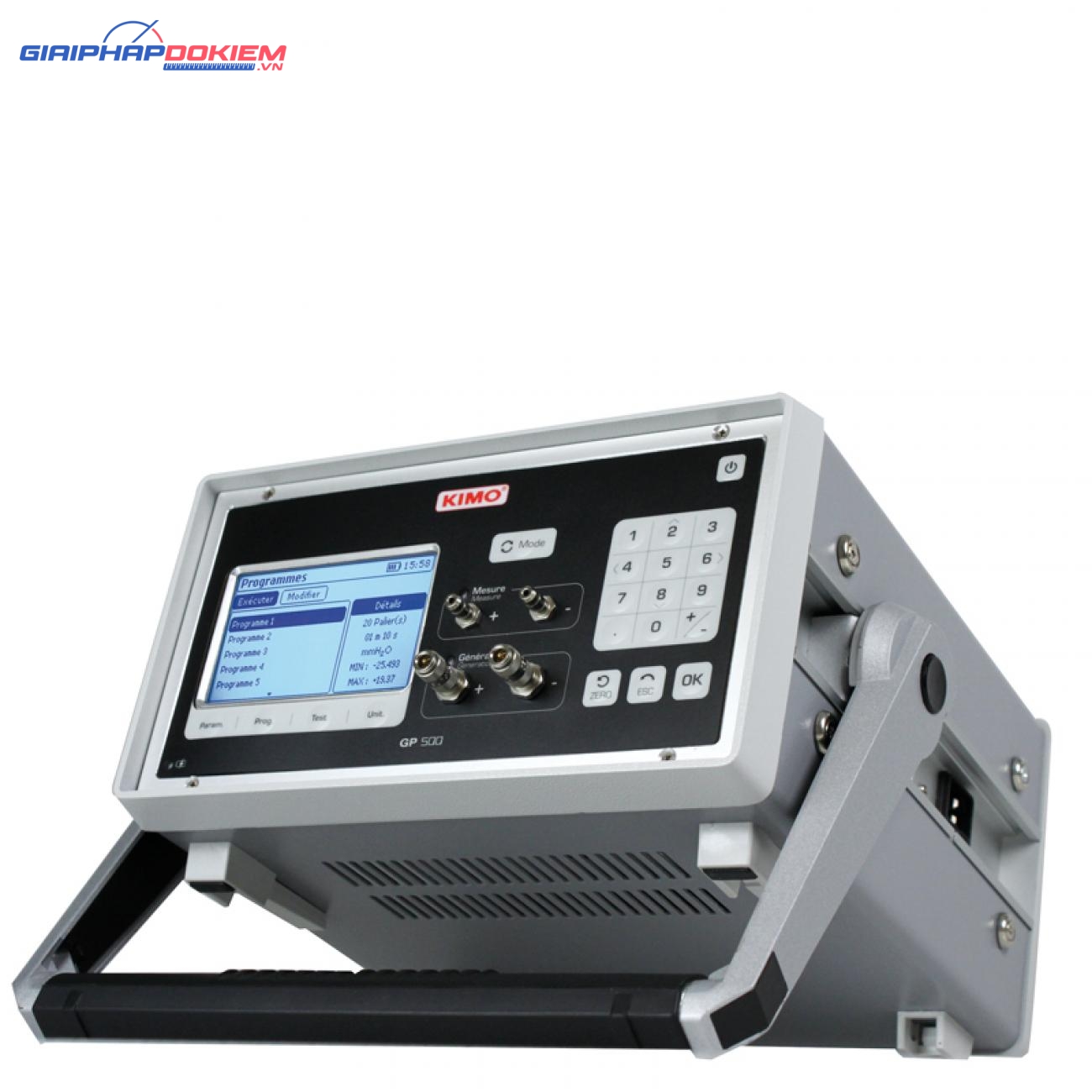 Thiết bị hiệu chuẩn áp suất KIMO GP500-2 (-10000 ... +10000 Pa) 6 Thiết bị hiệu chuẩn áp suất KIMO GP500-2 (-10000 ... +10000 Pa) - Ảnh 2