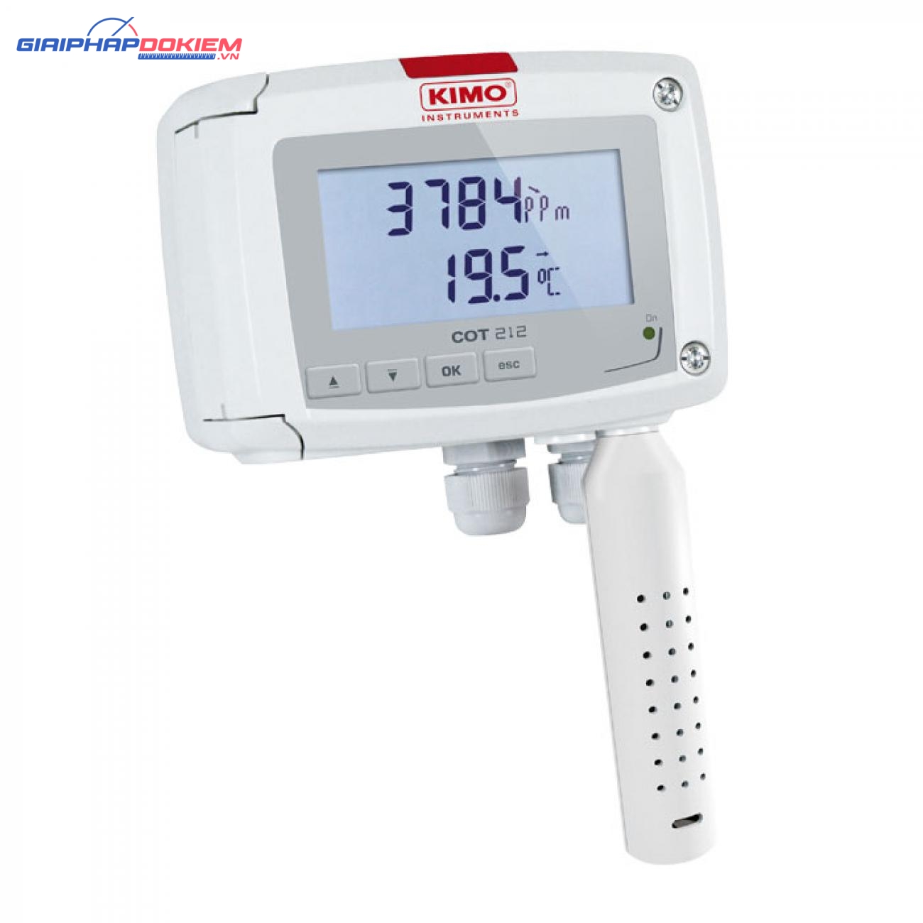 Máy đo khí CO2 và nhiệt độ KIMO COT212 8 Máy đo khí CO2 và nhiệt độ KIMO COT212 - Ảnh 4