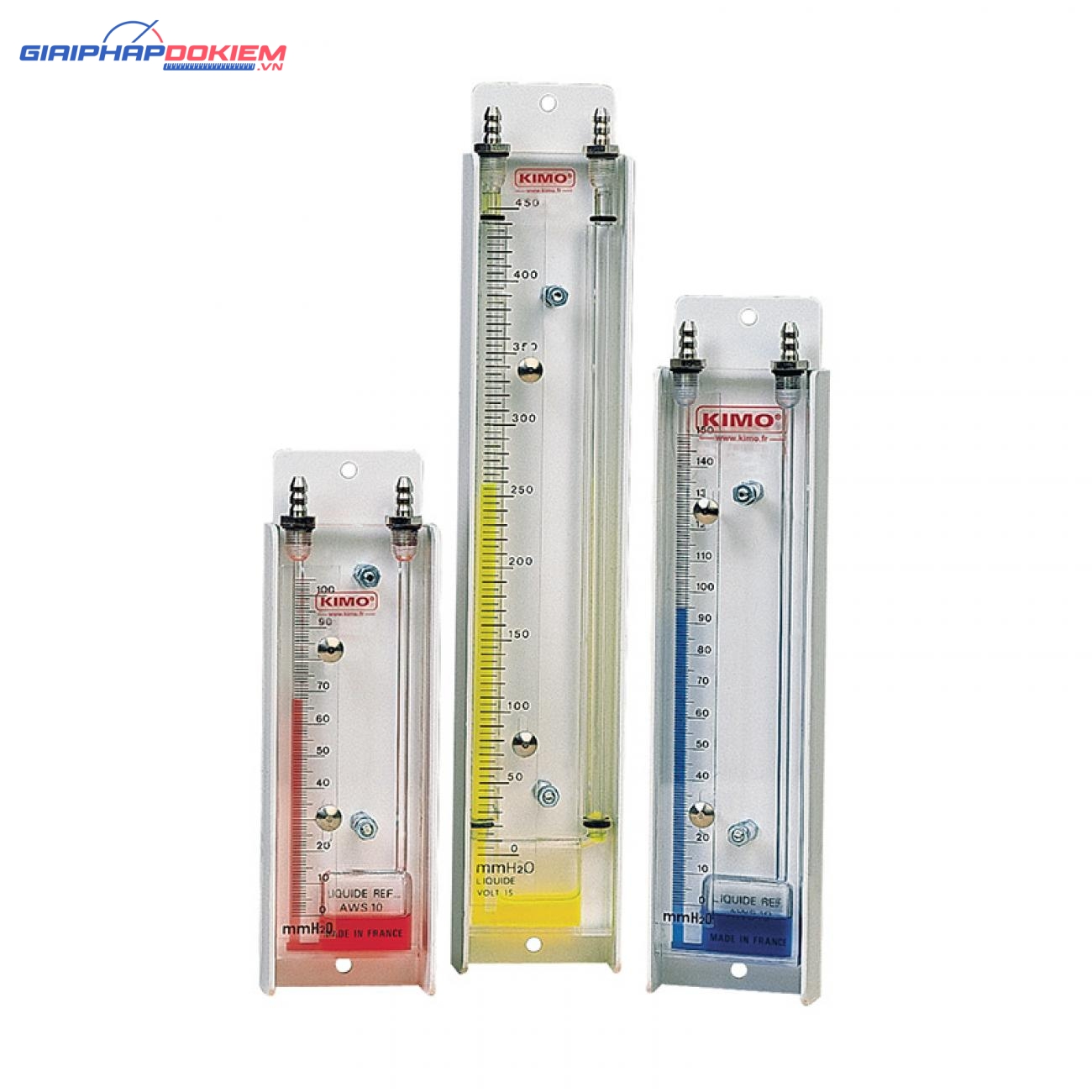 Áp kế chất lỏng dạng đứng KIMO TJ 150 9 Áp kế chất lỏng dạng đứng KIMO TJ 150 - Ảnh 3