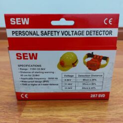 Thiết bị dò điện cao áp, đeo tay, đội đầu, cầu vai áo SEW 287SVD(110V - 22.8KVAC) 20 20210604 201129