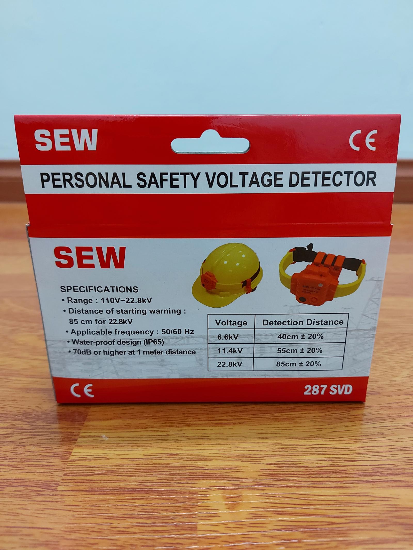 Thiết bị dò điện cao áp, đeo tay, đội đầu, cầu vai áo SEW 287SVD(110V - 22.8KVAC) 13 Thiết bị dò điện cao áp, đeo tay, đội đầu, cầu vai áo SEW 287SVD(110V - 22.8KVAC) - Ảnh 8