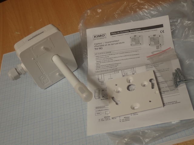 Máy đo nhiệt độ độ ẩm KIMO TH110 17 Máy đo nhiệt độ độ ẩm KIMO TH110 - Ảnh 13