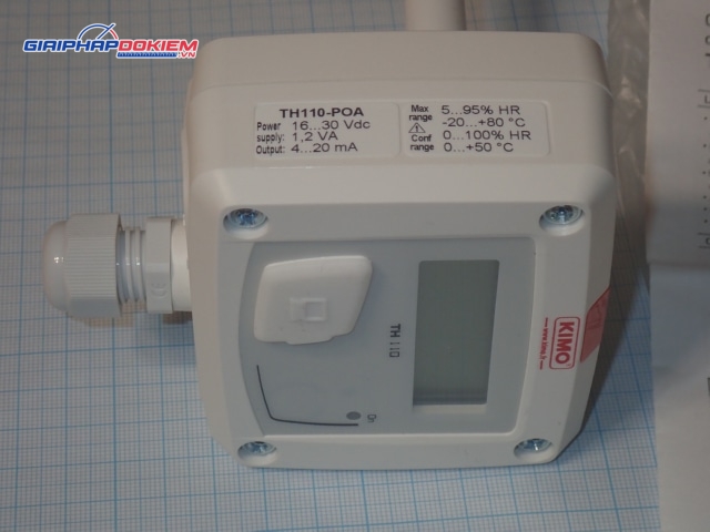 Máy đo nhiệt độ độ ẩm KIMO TH110 13 Máy đo nhiệt độ độ ẩm KIMO TH110 - Ảnh 9