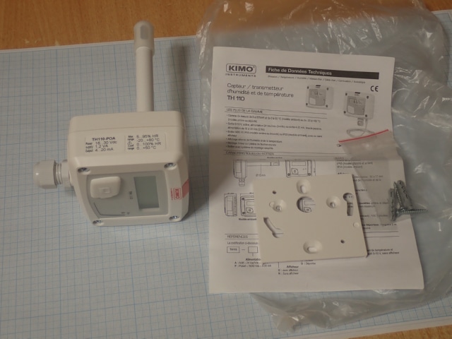 Máy đo nhiệt độ độ ẩm KIMO TH110 12 Máy đo nhiệt độ độ ẩm KIMO TH110 - Ảnh 8