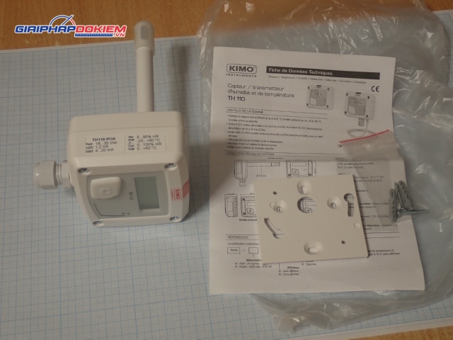 Máy đo nhiệt độ độ ẩm KIMO TH110 12 Máy đo nhiệt độ độ ẩm KIMO TH110 - Ảnh 8