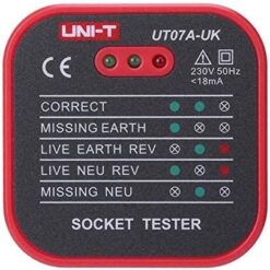 Thiết bị kiểm tra ổ cắm UNI-T UT07A-UK