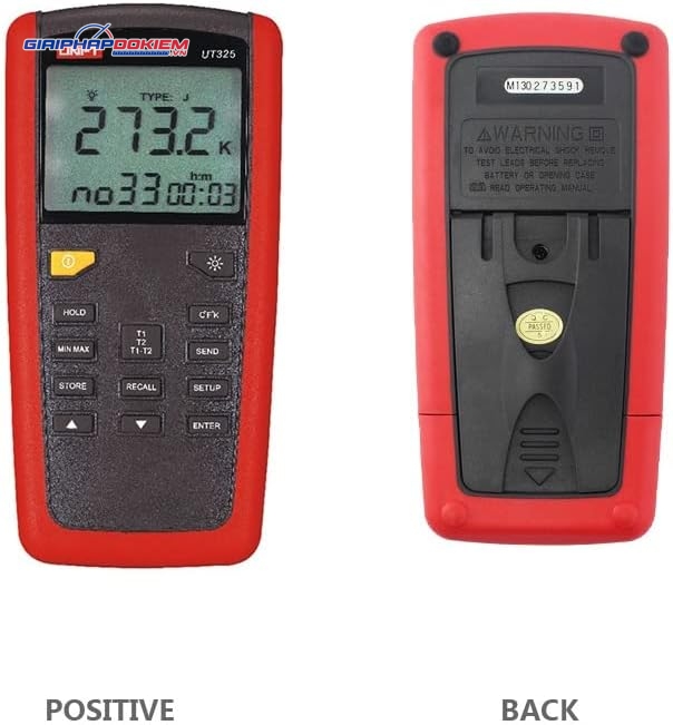 Thiết bị đo nhiệt độ tiếp xúc 2 kênh UNI-T UT325 15 Thiết bị đo nhiệt độ tiếp xúc 2 kênh UNI-T UT325 - Ảnh 9