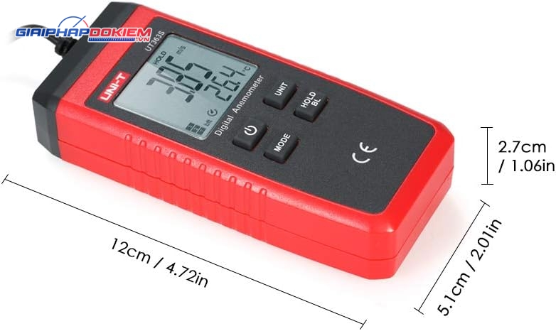 Thiết bị Đo Tốc Độ Gió Uni-T UT363S 17 Thiết bị Đo Tốc Độ Gió Uni-T UT363S - Ảnh 10