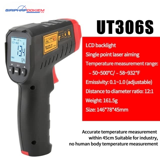 Thiết bị đo nhiệt độ hồng ngoại UNI-T UT306S 21 Thiết bị đo nhiệt độ hồng ngoại UNI-T UT306S - Ảnh 15