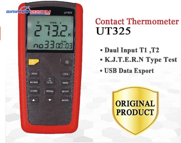Thiết bị đo nhiệt độ tiếp xúc 2 kênh UNI-T UT325 16 Thiết bị đo nhiệt độ tiếp xúc 2 kênh UNI-T UT325 - Ảnh 10
