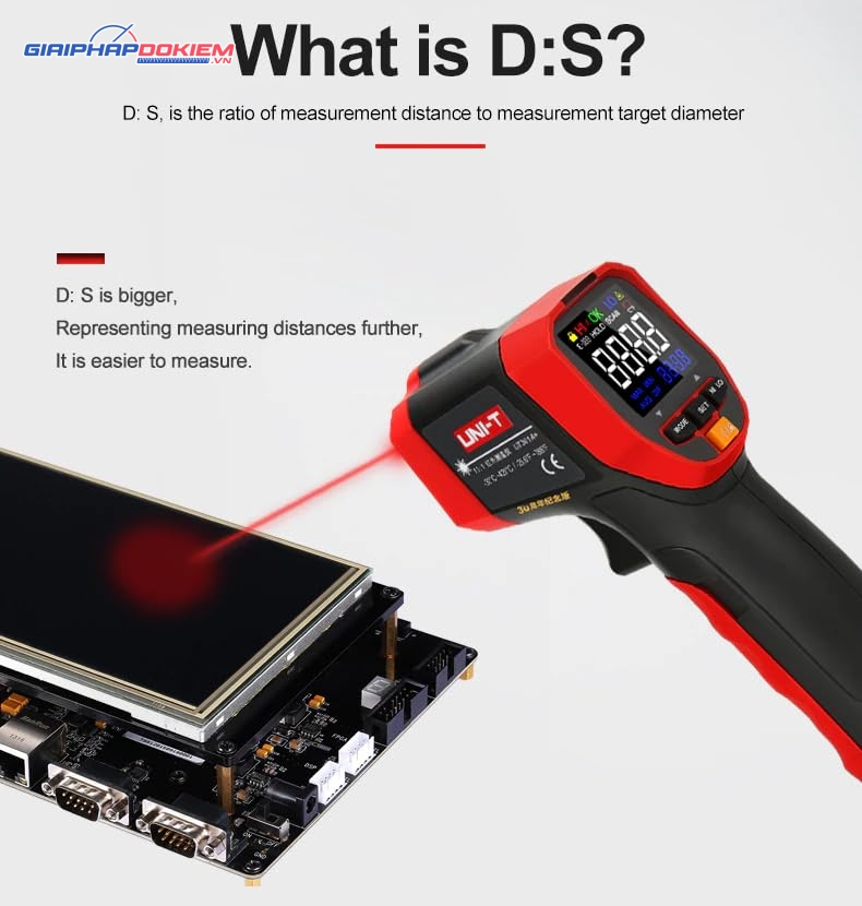 Thiết bị đo nhiệt độ hồng ngoại UNI-T UT301D+ 12 Thiết bị đo nhiệt độ hồng ngoại UNI-T UT301D+ - Ảnh 8