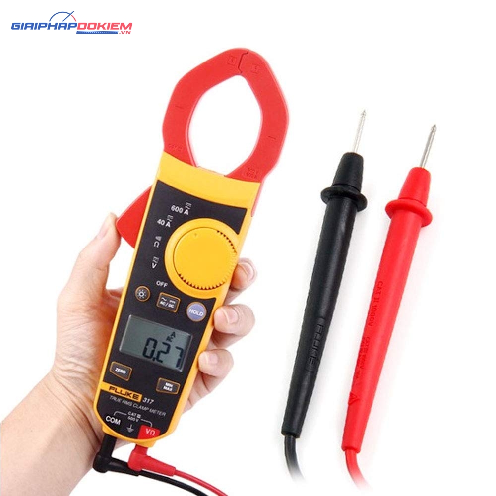 Ampe Kìm Đo Dòng AC/DC Fluke 317 12 Ampe Kìm Đo Dòng AC/DC Fluke 317 - Ảnh 5