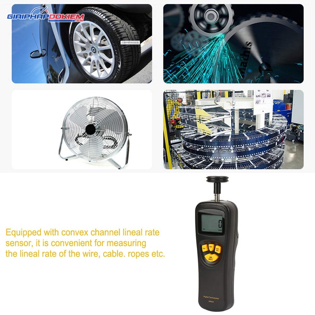 Máy đo tốc độ vòng quay tiếp xúc Smartsensor AR925 11 Máy đo tốc độ vòng quay tiếp xúc Smartsensor AR925 - Ảnh 6