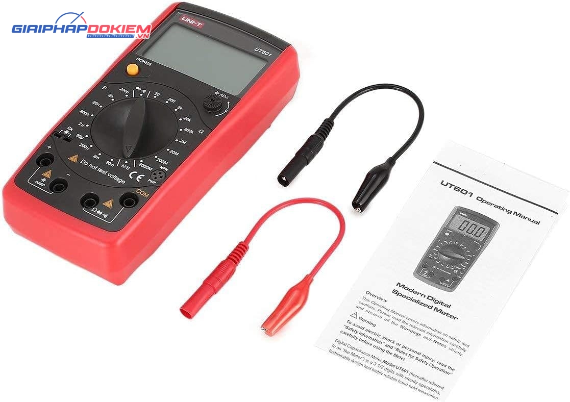 Thiết bị đo tụ điện, điện trở UNI-T UT601 12 Thiết bị đo tụ điện, điện trở UNI-T UT601 - Ảnh 7