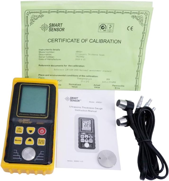 Máy đo độ dày kim loại bằng siêu âm SmartSensor AR850+ 14 Máy đo độ dày kim loại bằng siêu âm SmartSensor AR850+ - Ảnh 8