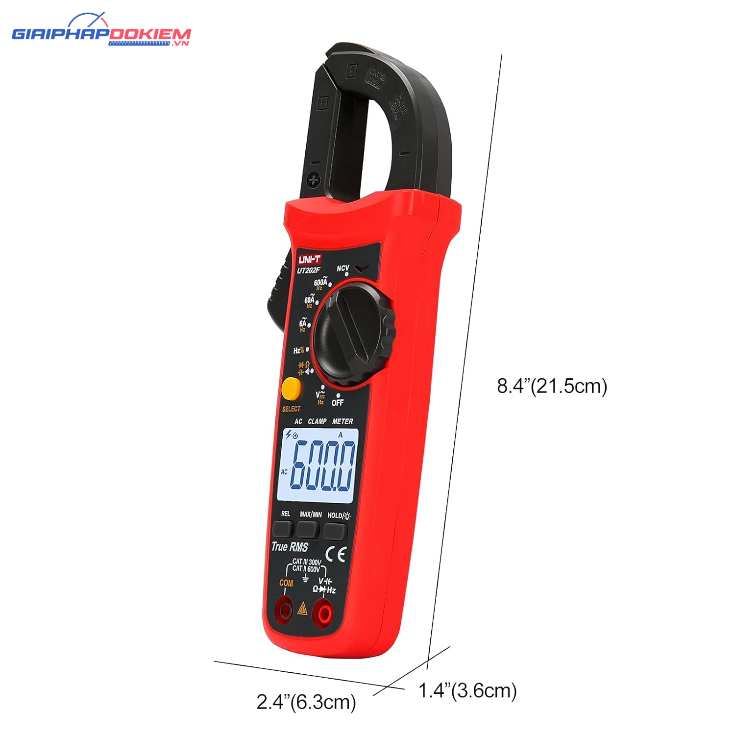 Ampe kìm AC UNI-T UT202F 15 Ampe kìm AC UNI-T UT202F - Ảnh 10