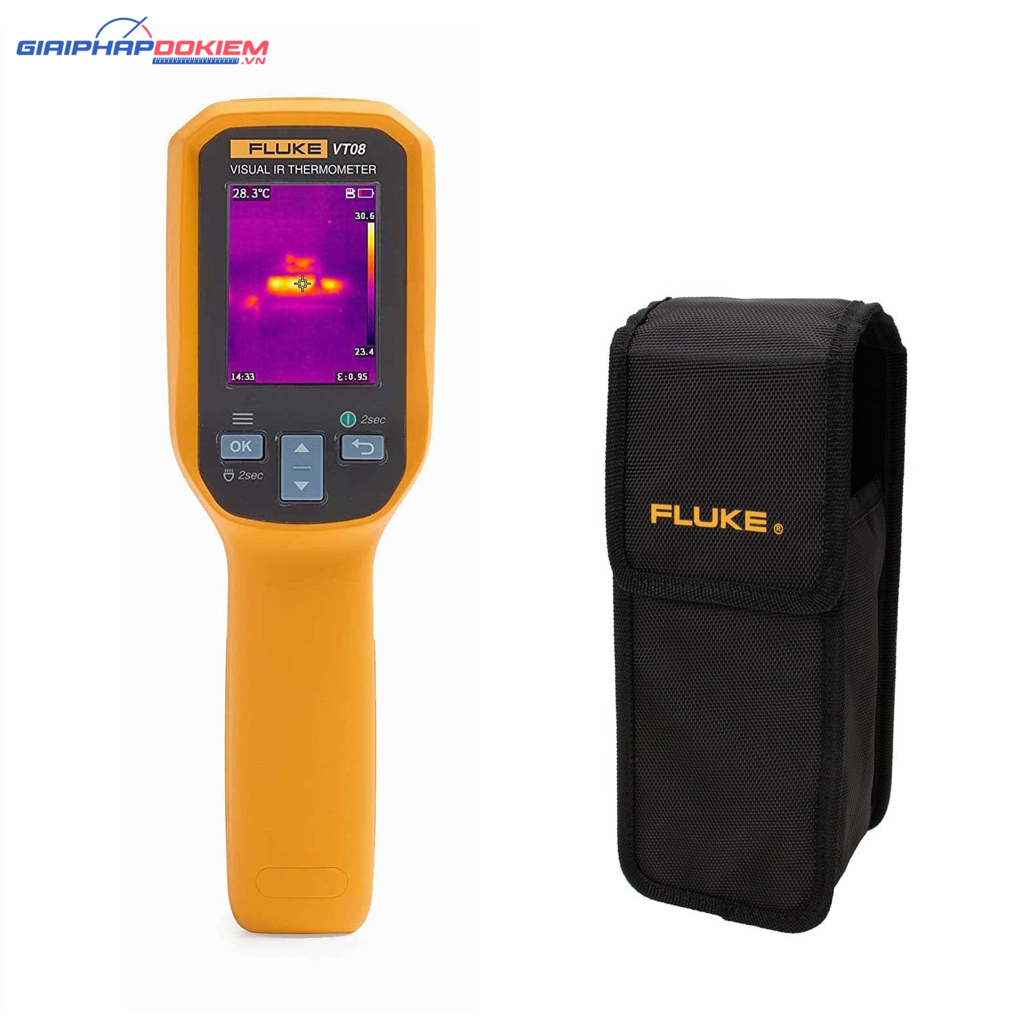 Máy đo nhiệt độ hồng ngoại Fluke VT08 15 Máy đo nhiệt độ hồng ngoại Fluke VT08 - Ảnh 9