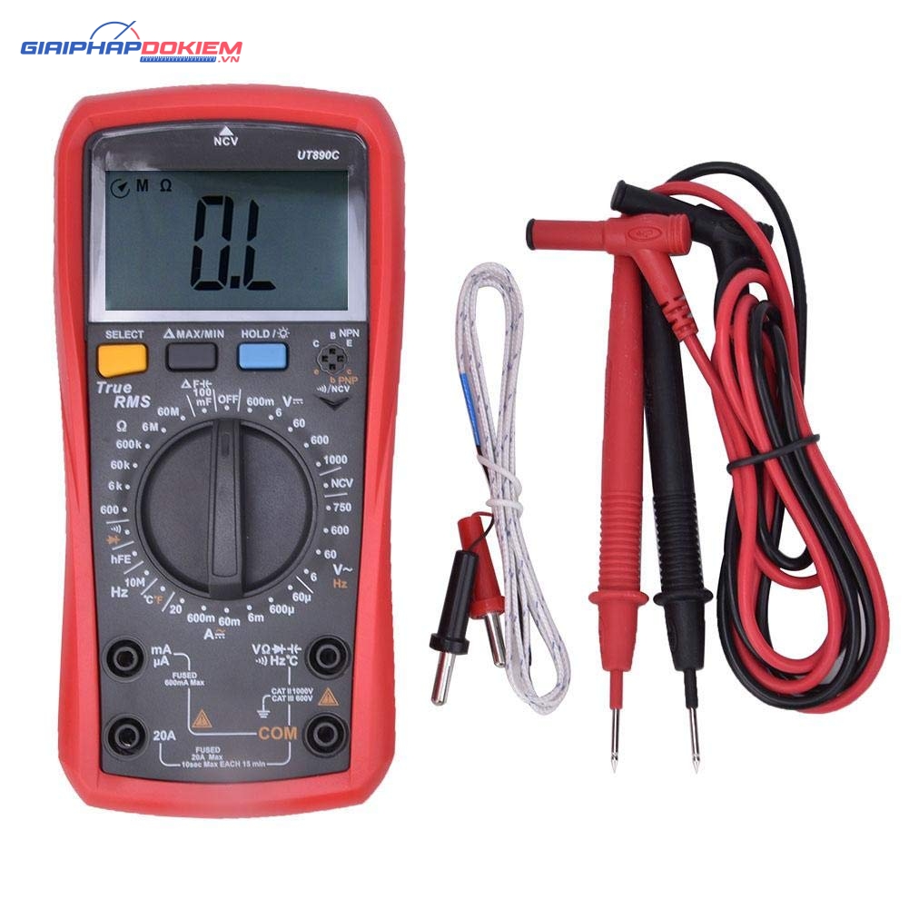 Đồng hồ vạn năng UNI-T UT890C 15 Đồng hồ vạn năng UNI-T UT890C - Ảnh 10