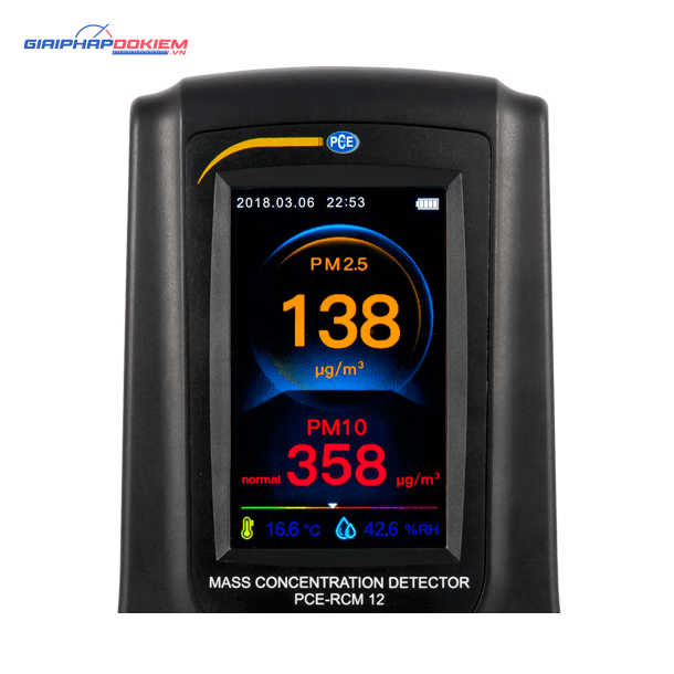 Máy đo chất lượng không khí PCE PCE-RCM 12 15 Máy đo chất lượng không khí PCE PCE-RCM 12 - Ảnh 9