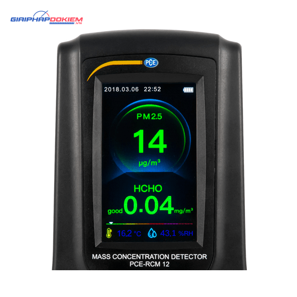 Máy đo chất lượng không khí PCE PCE-RCM 12 14 Máy đo chất lượng không khí PCE PCE-RCM 12 - Ảnh 8