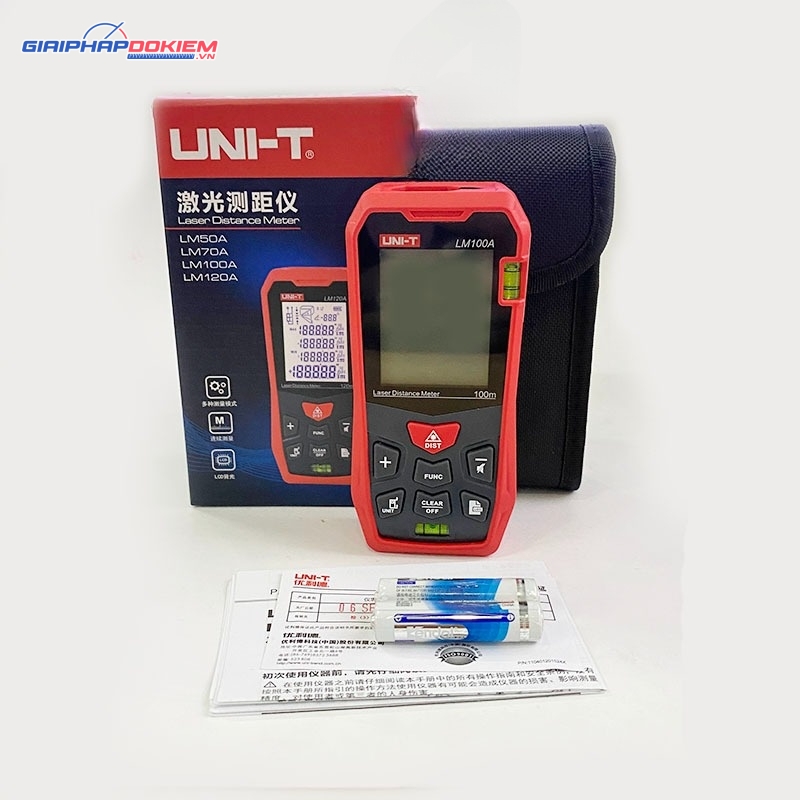 Thiết bị đo khoảng cách UNI-T LM100A 11 Thiết bị đo khoảng cách UNI-T LM100A - Ảnh 7
