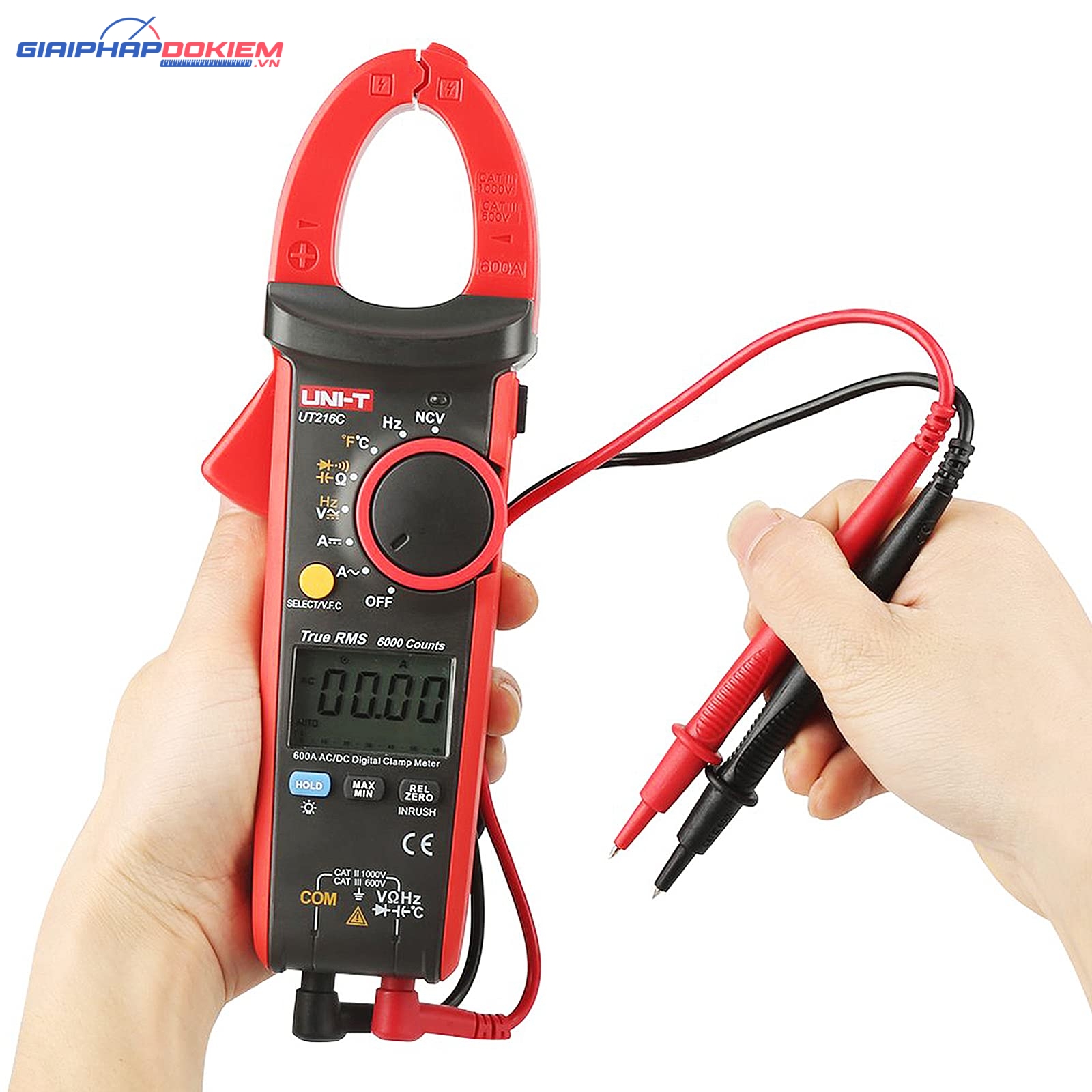 Ampe kìm AC/DC UNI-T UT216C 12 Ampe kìm AC/DC UNI-T UT216C - Ảnh 8