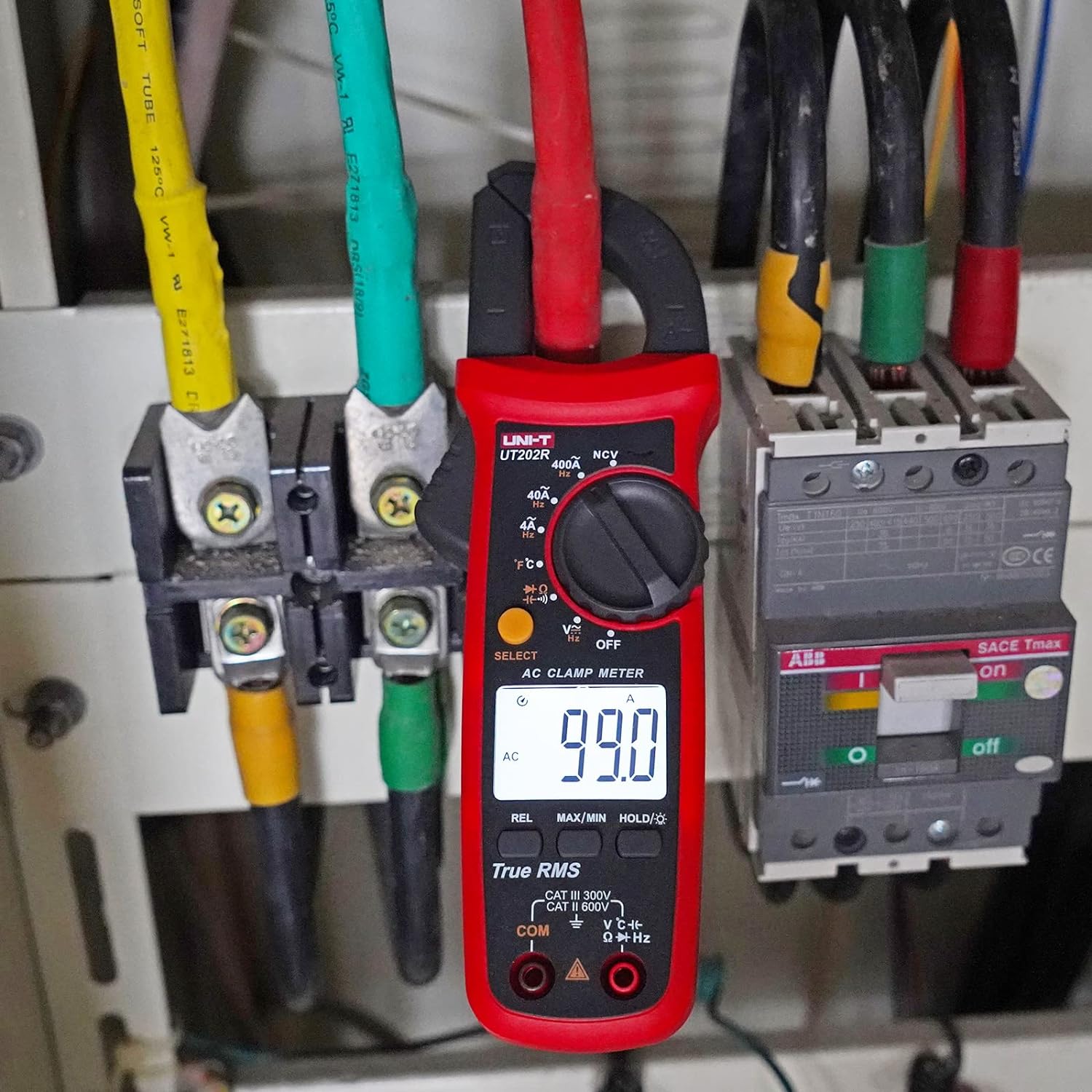 Ampe kìm AC UNI-T UT202R 10 Ampe kìm AC UNI-T UT202R - Ảnh 7