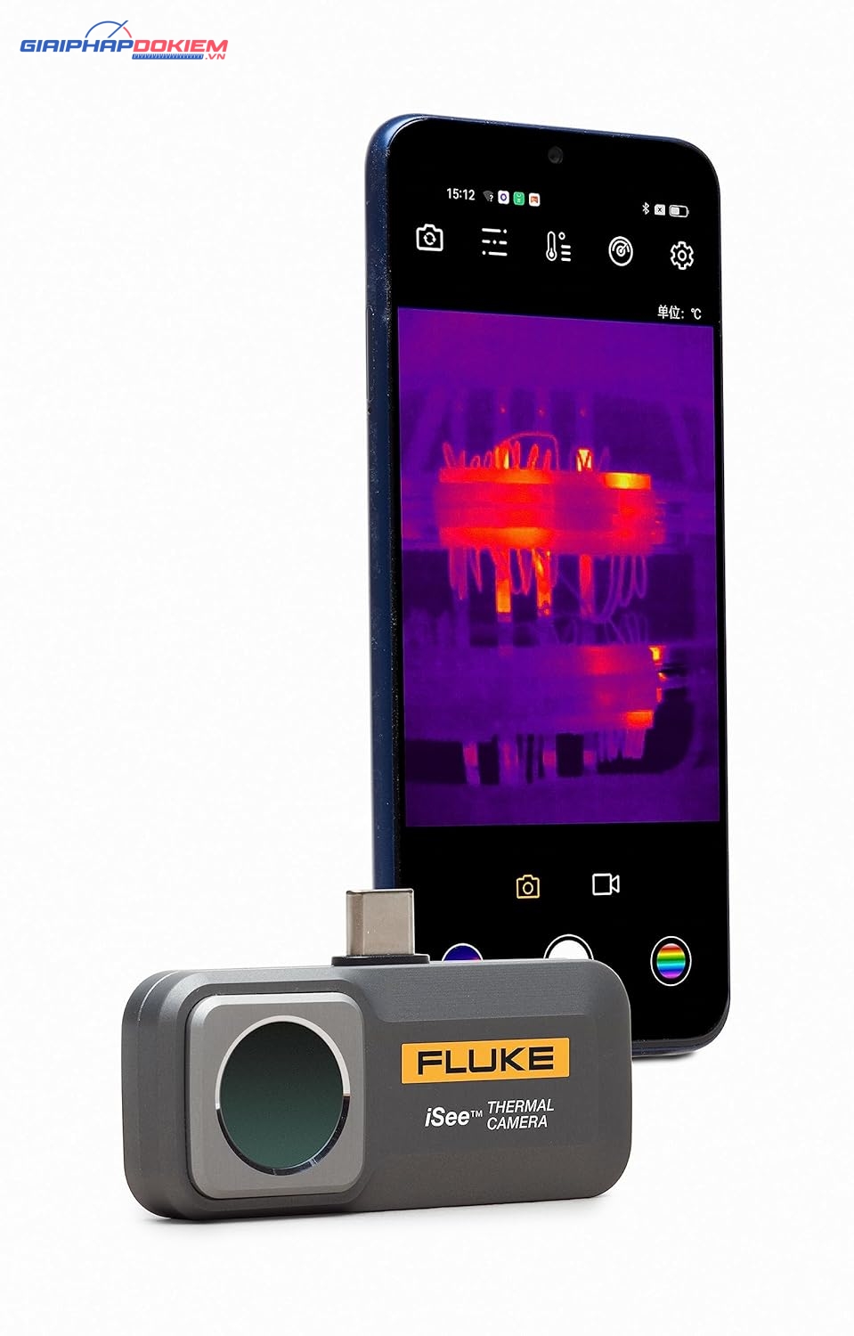 Camera nhiệt cho điện thoại thông minh Fluke iSee™ TC01A 12 Camera nhiệt cho điện thoại thông minh Fluke iSee™ TC01A - Ảnh 4