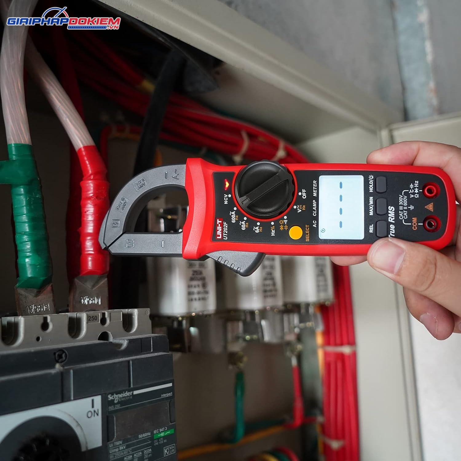 Ampe kìm AC UNI-T UT202F 12 Ampe kìm AC UNI-T UT202F - Ảnh 7