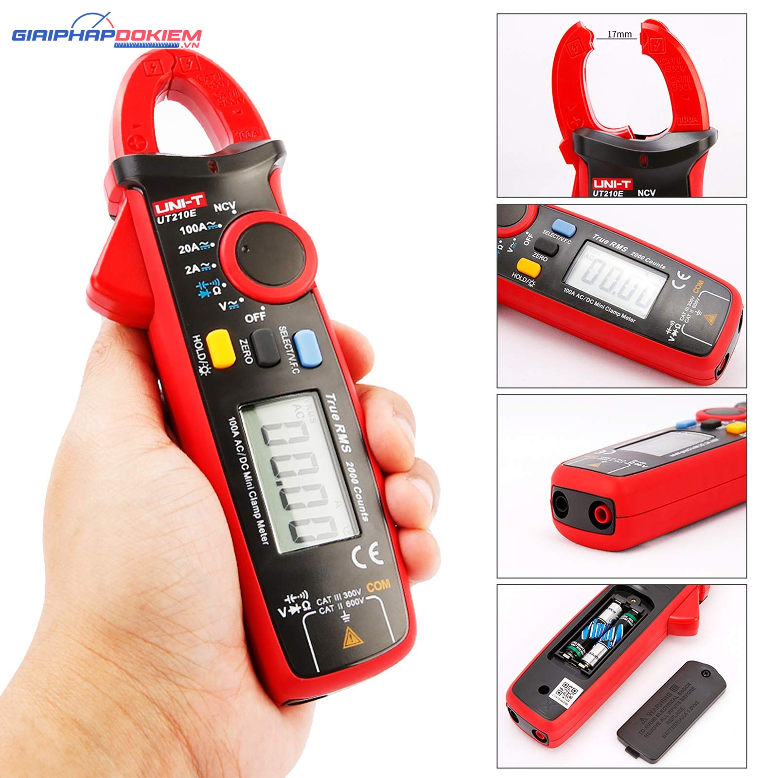 Ampe kìm AC/DC UNI-T UT210E 23 Ampe kìm AC/DC UNI-T UT210E - Ảnh 16