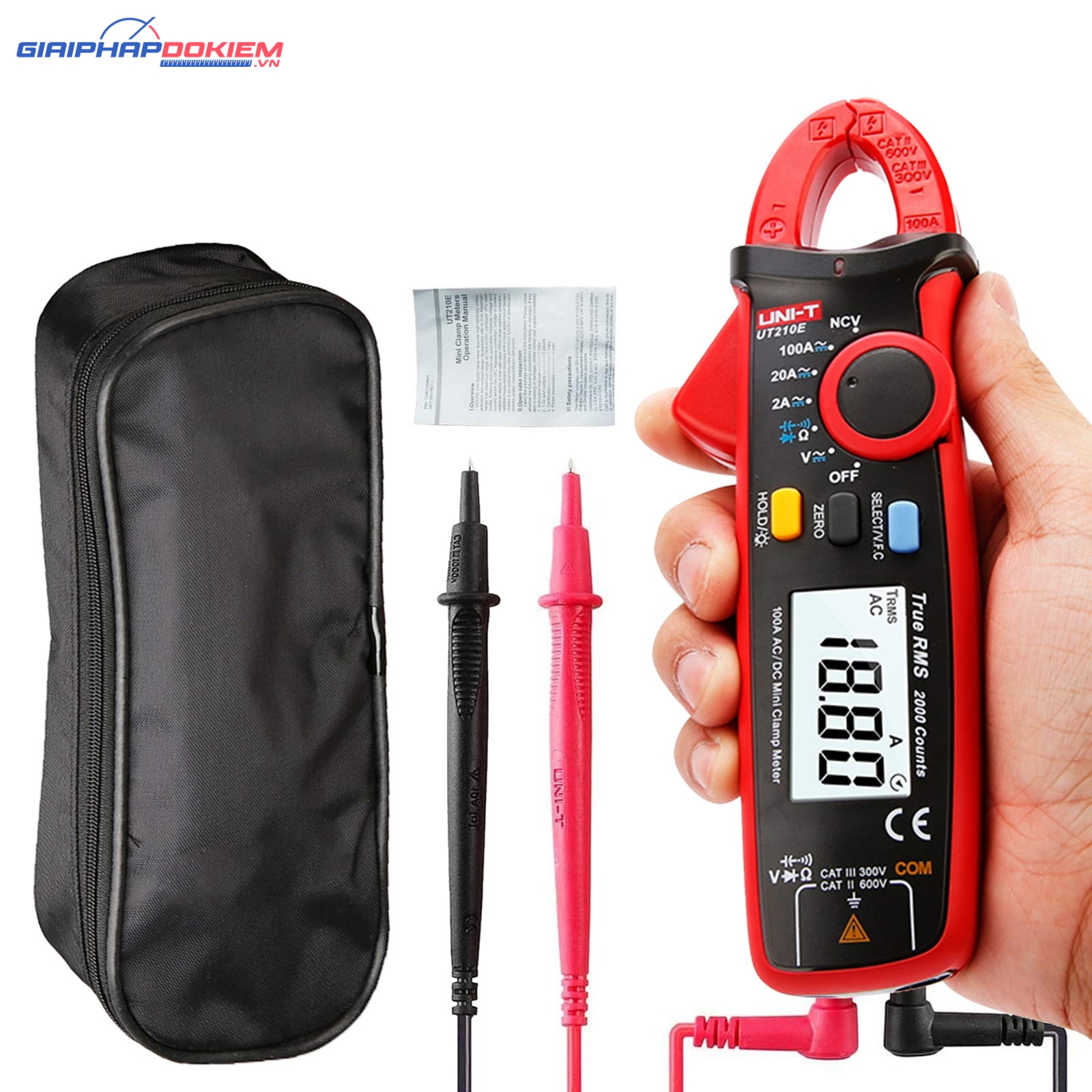 Ampe kìm AC/DC UNI-T UT210E 21 Ampe kìm AC/DC UNI-T UT210E - Ảnh 14