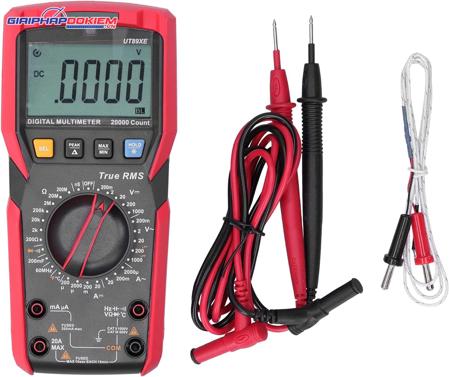 Đồng hồ vạn năng UNI-T UT89XE 11 Đồng hồ vạn năng UNI-T UT89XE - Ảnh 7
