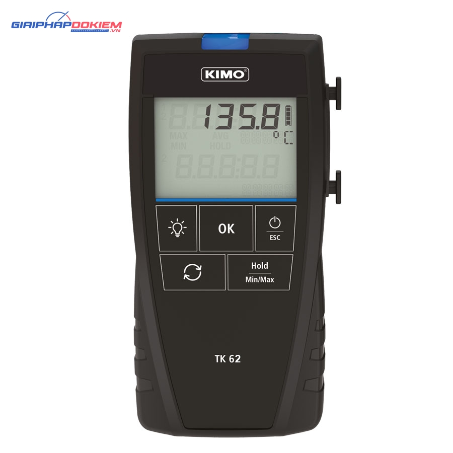 Máy đo nhiệt độ tiếp xúc KIMO TK62 8 Máy đo nhiệt độ tiếp xúc KIMO TK62