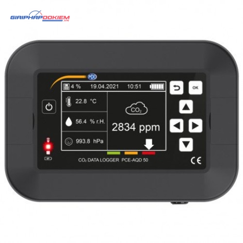 Máy đo chất lượng không khí PCE PCE-AQD 50-ICA bao gồm chứng chỉ hiệu chuẩn ISO 15 Máy đo chất lượng không khí PCE PCE-AQD 50-ICA bao gồm chứng chỉ hiệu chuẩn ISO - Ảnh 9