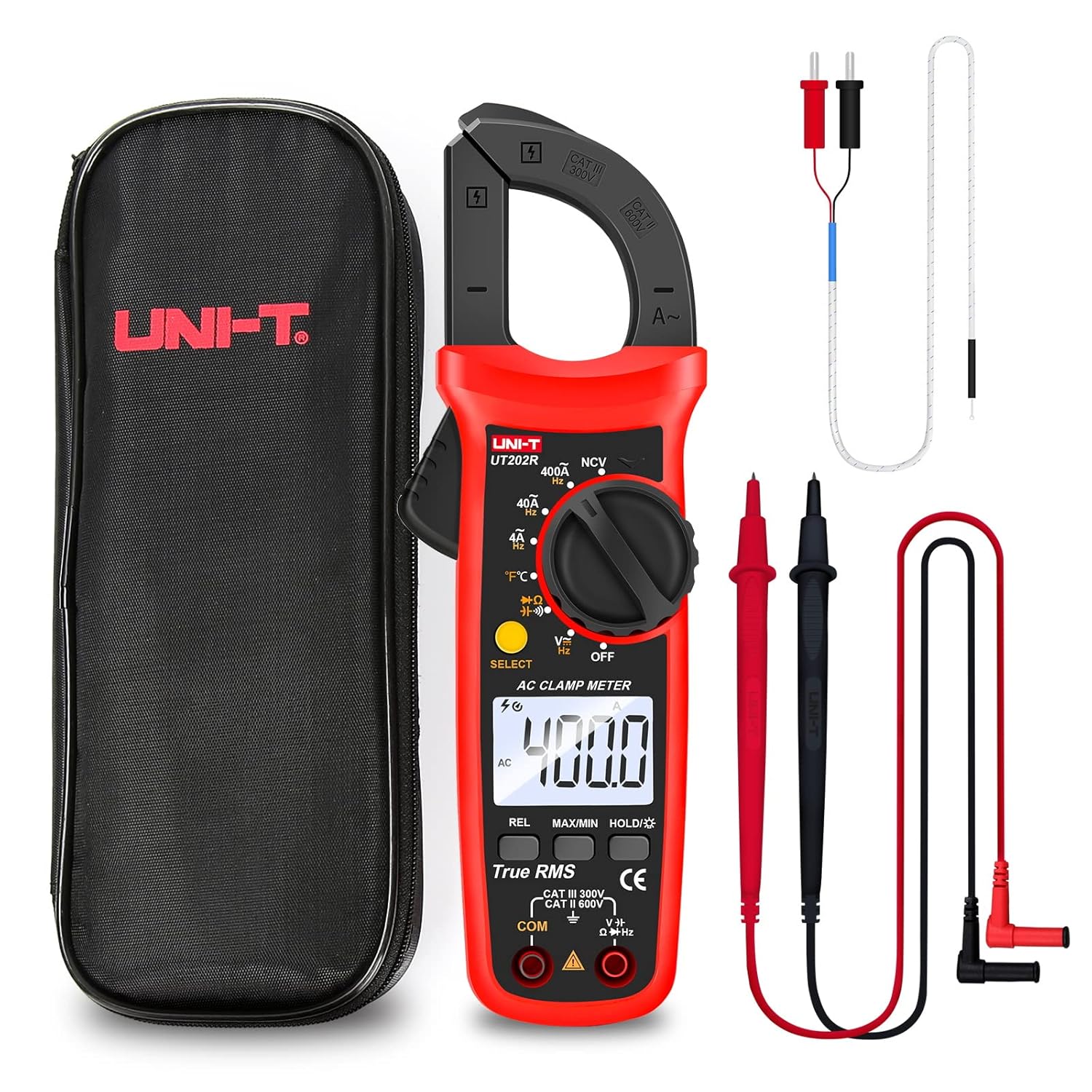 Ampe kìm AC UNI-T UT202R 8 Ampe kìm AC UNI-T UT202R - Ảnh 5