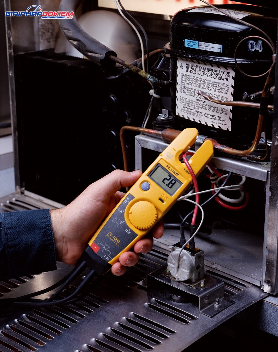 Ampe Kìm Đo Dòng AC Fluke T5-600 17 Ampe Kìm Đo Dòng AC Fluke T5-600 - Ảnh 8