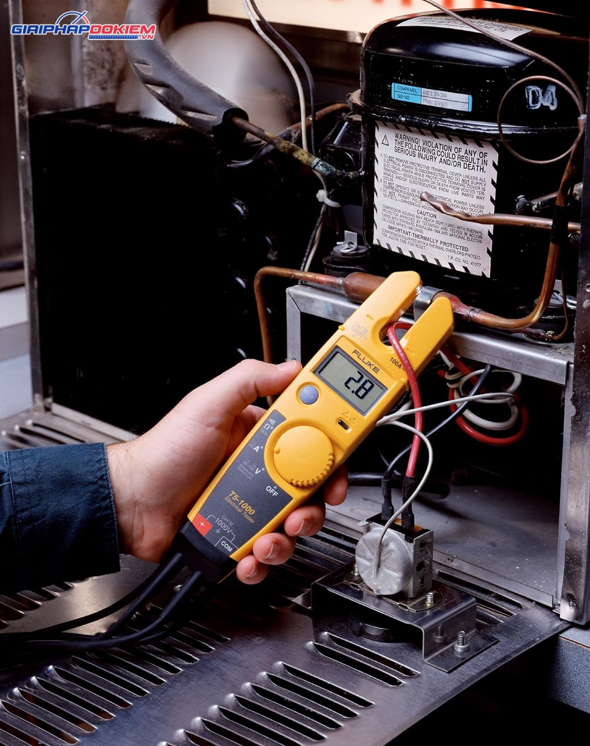 Ampe Kìm Đo Dòng AC Fluke T5-1000 19 Ampe Kìm Đo Dòng AC Fluke T5-1000 - Ảnh 9