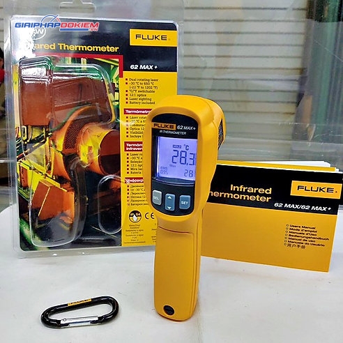 Máy đo nhiệt độ hồng ngoại Fluke 62 MAX+ 11 Máy đo nhiệt độ hồng ngoại Fluke 62 MAX+ - Ảnh 6
