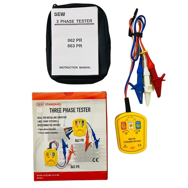 Thiết bị chỉ thị pha SEW 863 PR ( Tiếp xúc 100-500V AC ) 8 Thiết bị chỉ thị pha SEW 863 PR ( Tiếp xúc 100-500V AC ) - Ảnh 4