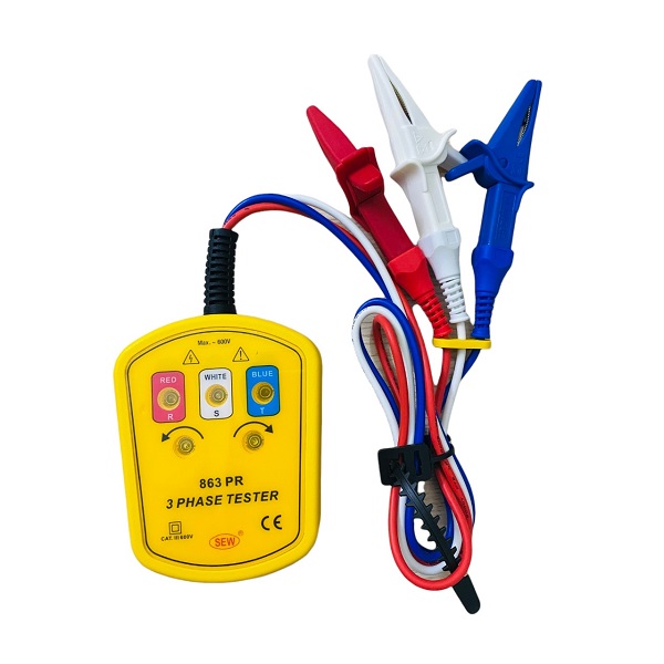 Thiết bị chỉ thị pha SEW 863 PR ( Tiếp xúc 100-500V AC ) 5 Thiết bị chỉ thị pha SEW 863 PR ( Tiếp xúc 100-500V AC )