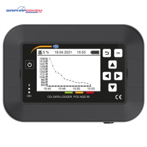 Máy đo chất lượng không khí PCE PCE-AQD 50-ICA bao gồm chứng chỉ hiệu chuẩn ISO 14 Máy đo chất lượng không khí PCE PCE-AQD 50-ICA bao gồm chứng chỉ hiệu chuẩn ISO - Ảnh 8