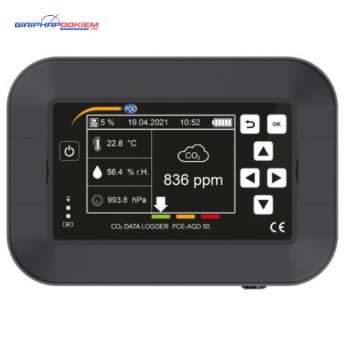 Máy đo chất lượng không khí PCE PCE-AQD 50-ICA bao gồm chứng chỉ hiệu chuẩn ISO 13 Máy đo chất lượng không khí PCE PCE-AQD 50-ICA bao gồm chứng chỉ hiệu chuẩn ISO - Ảnh 7