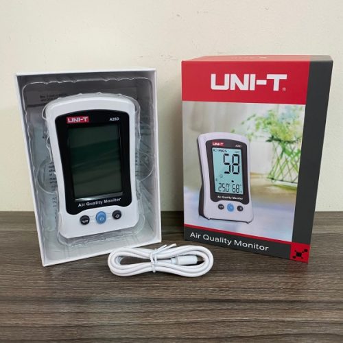 Thiết bị đo nồng độ bụi PM2.5 UNI-T A25D 20 Thiết bị đo nồng độ bụi PM2.5 UNI-T A25D